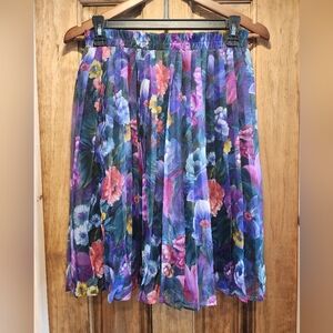 Vintage Capezio Collection Floral Skirt